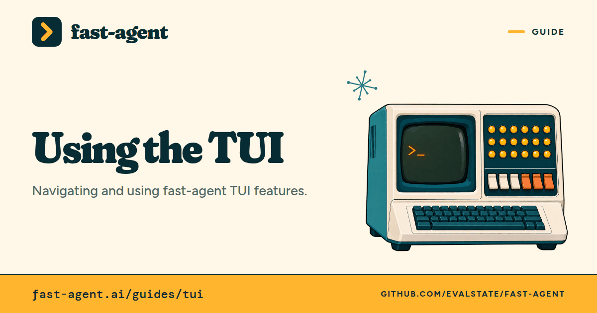 Using the TUI - fast-agent documentation