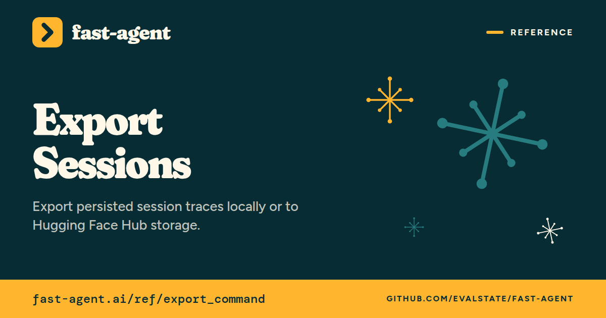 fast-agent export command - fast-agent documentation
