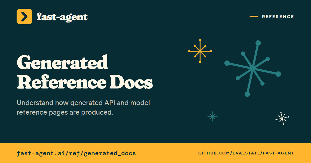 Generated Docs - fast-agent documentation